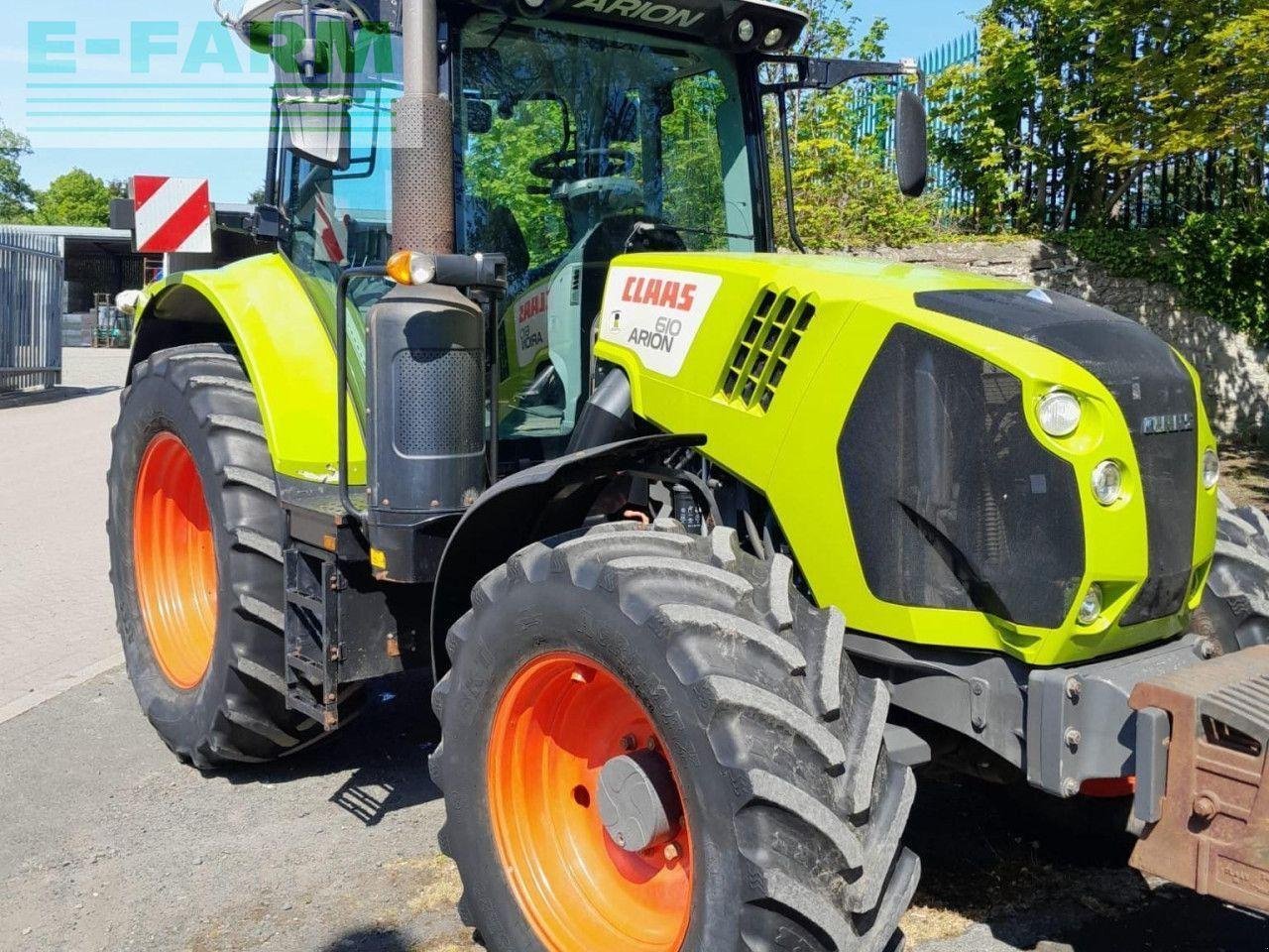 Traktor typu CLAAS ARION 610, Gebrauchtmaschine w CORNHILL-ON-TWEED (Zdjęcie 8)