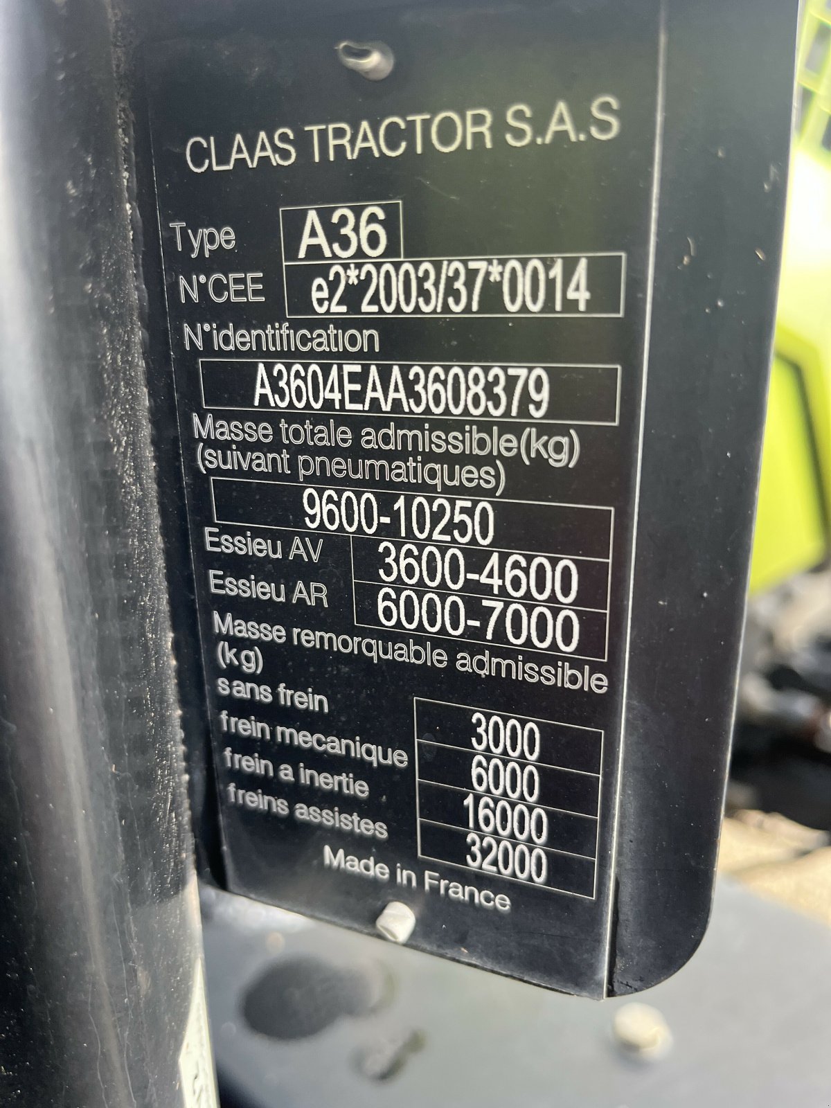 Traktor tip CLAAS ARION 620 CIS HEXACTIV, Gebrauchtmaschine in PONTIVY (Poză 11)