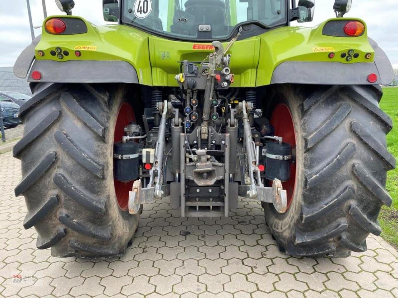 Traktor des Typs CLAAS ARION 620 CIS MIT FRONTLADER, Gebrauchtmaschine in Oyten (Bild 6)