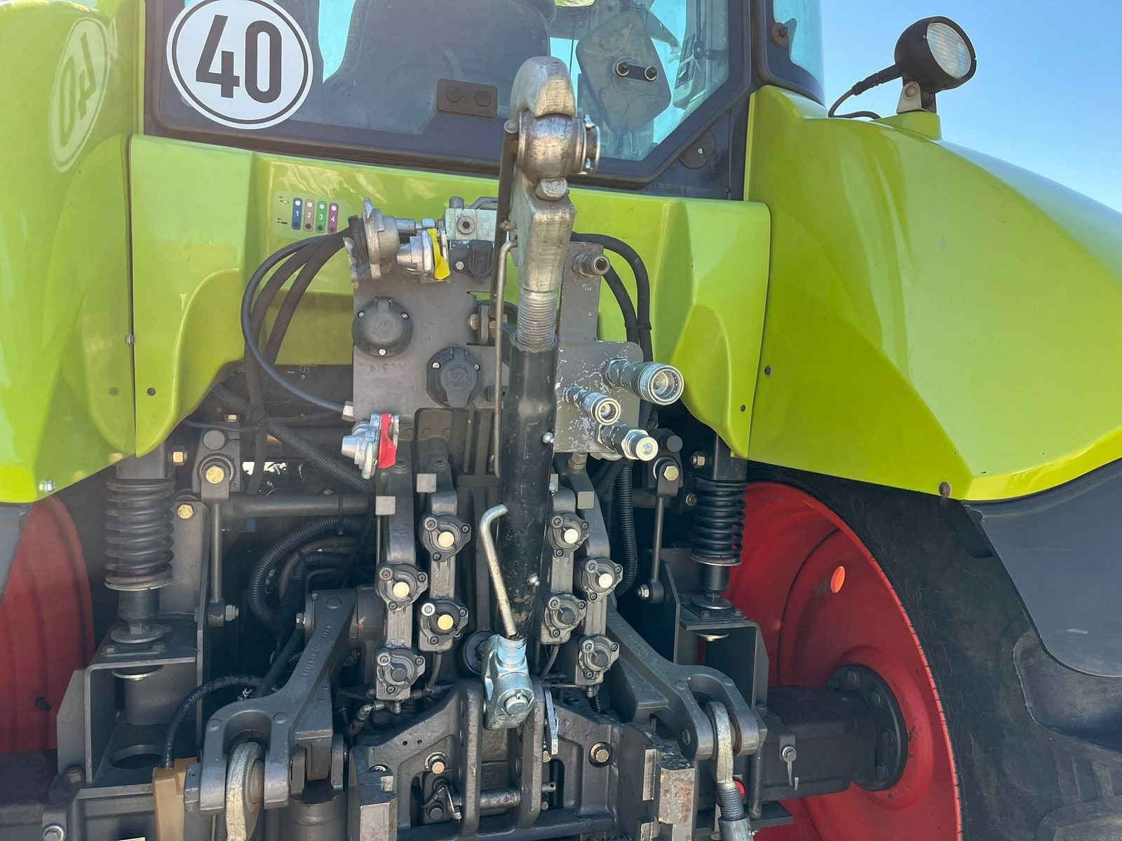 Traktor Türe ait CLAAS Arion 620 CIS, Gebrauchtmaschine içinde NATTERNBACH (resim 10)