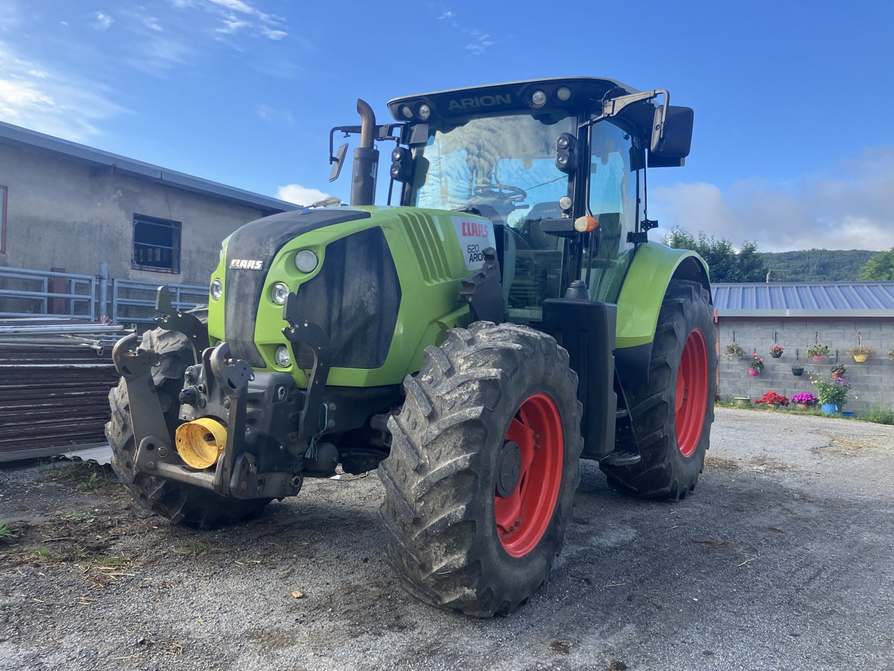 Traktor tip CLAAS ARION 620 CIS, Gebrauchtmaschine in MORLHON LE HAUT (Poză 2)