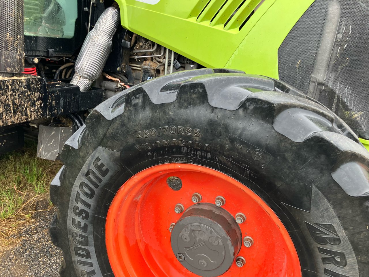 Traktor za tip CLAAS ARION 620 CIS, Gebrauchtmaschine u MORLHON LE HAUT (Slika 10)