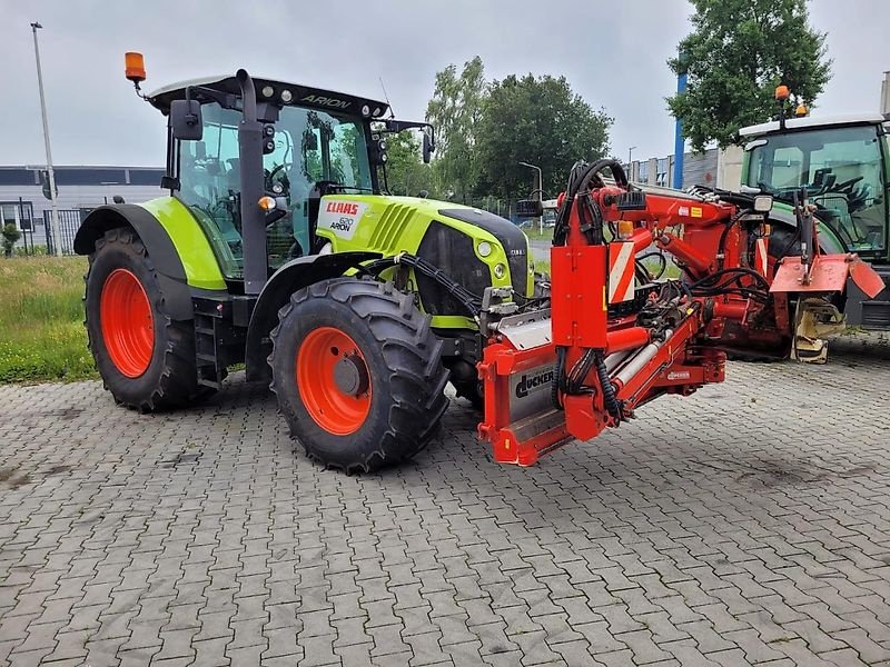Traktor от тип CLAAS Arion 620 mit Dücker DUA 800 Ausleger und 2 Werkzeugen, Gebrauchtmaschine в Itterbeck (Снимка 1)