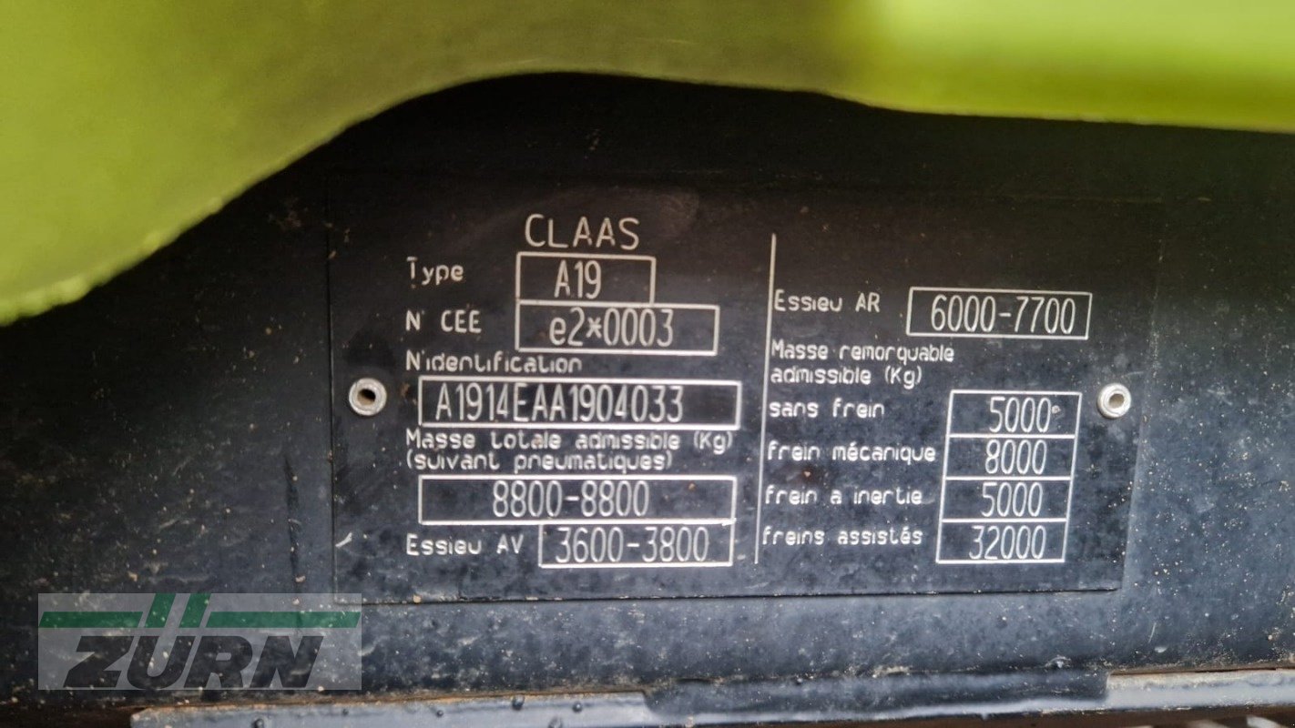 Traktor van het type CLAAS Arion 620, Gebrauchtmaschine in Schöntal-Westernhausen (Foto 17)