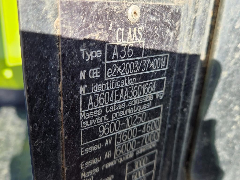 Traktor от тип CLAAS Arion 620, Gebrauchtmaschine в VILLAINES LA JUHEL (Снимка 3)