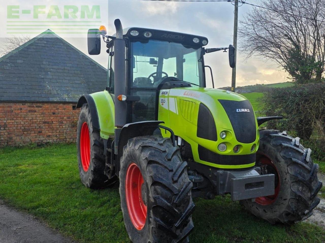 Traktor Türe ait CLAAS ARION 620, Gebrauchtmaschine içinde MICHELDEVER, WINCHESTER (resim 1)