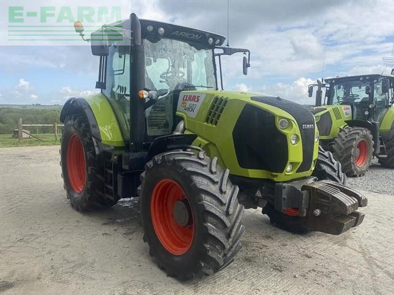Traktor Türe ait CLAAS ARION 620, Gebrauchtmaschine içinde PETERS MARLAND, TORRINGTON (resim 7)