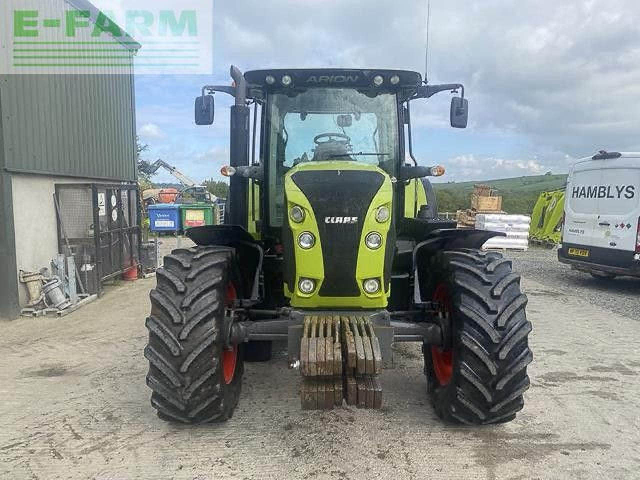 Traktor Türe ait CLAAS ARION 620, Gebrauchtmaschine içinde PETERS MARLAND, TORRINGTON (resim 8)