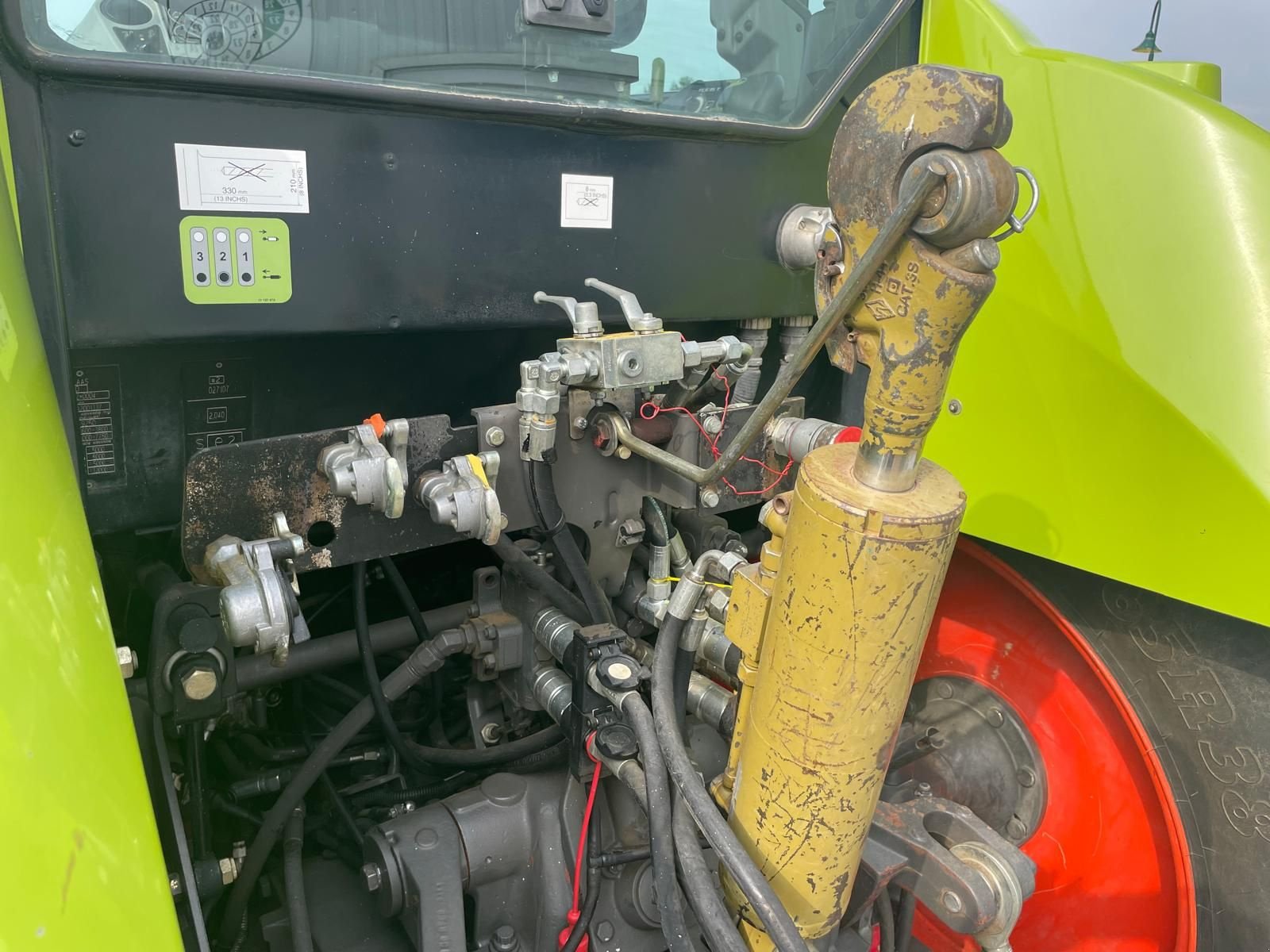 Traktor Türe ait CLAAS Arion 630 C, Gebrauchtmaschine içinde Harmannsdorf (resim 13)