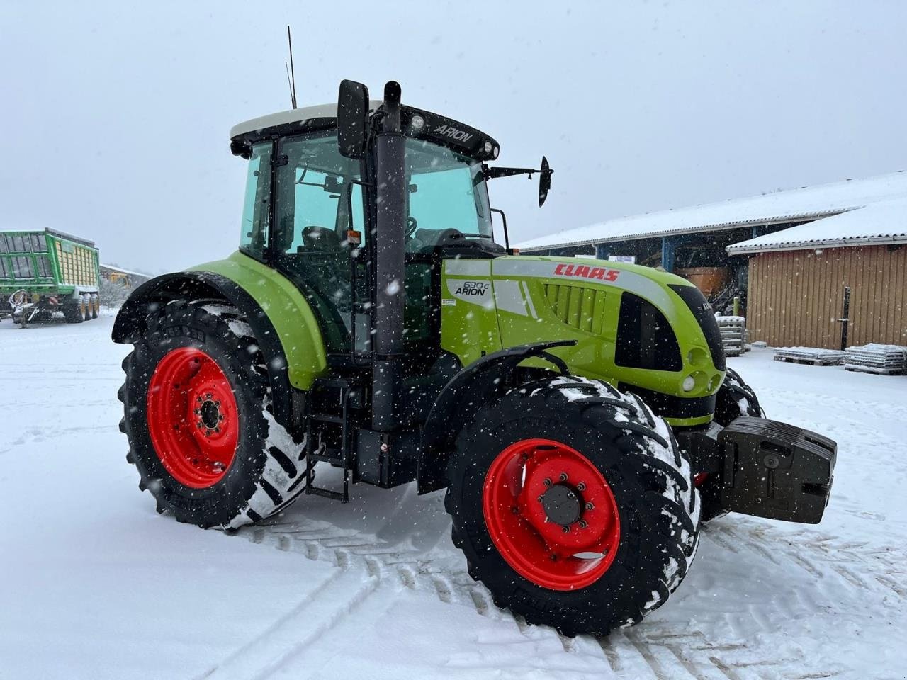 Traktor du type CLAAS ARION 630 C, Gebrauchtmaschine en Tim (Photo 8)