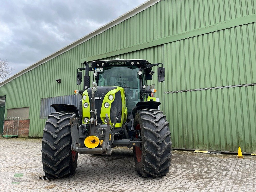 Traktor Türe ait CLAAS Arion 630 Cis+, Gebrauchtmaschine içinde Georgsheil (resim 10)
