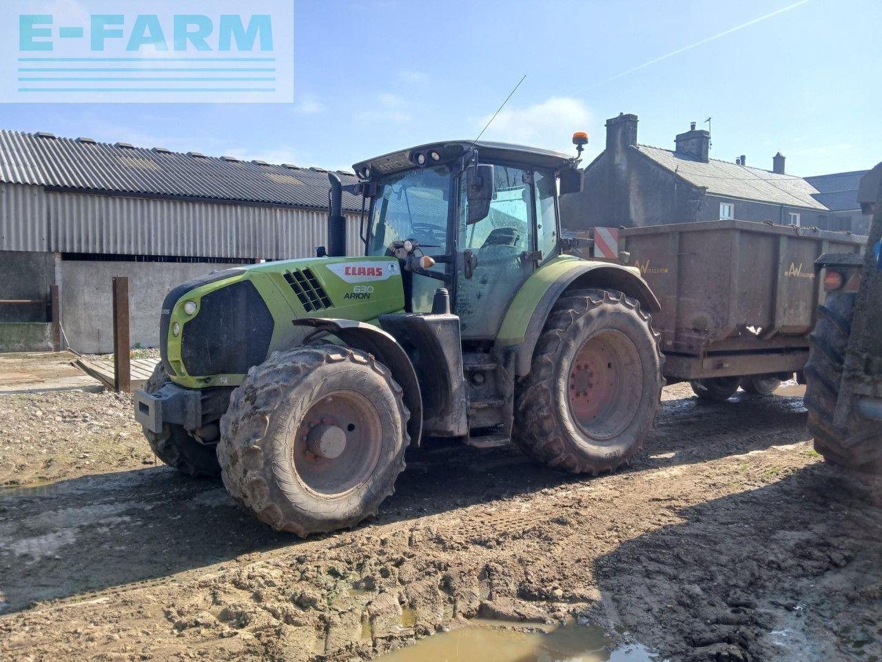 Traktor typu CLAAS ARION 630 CIS 50K CIS, Gebrauchtmaschine v WARTON, CARNFORTH (Obrázek 1)