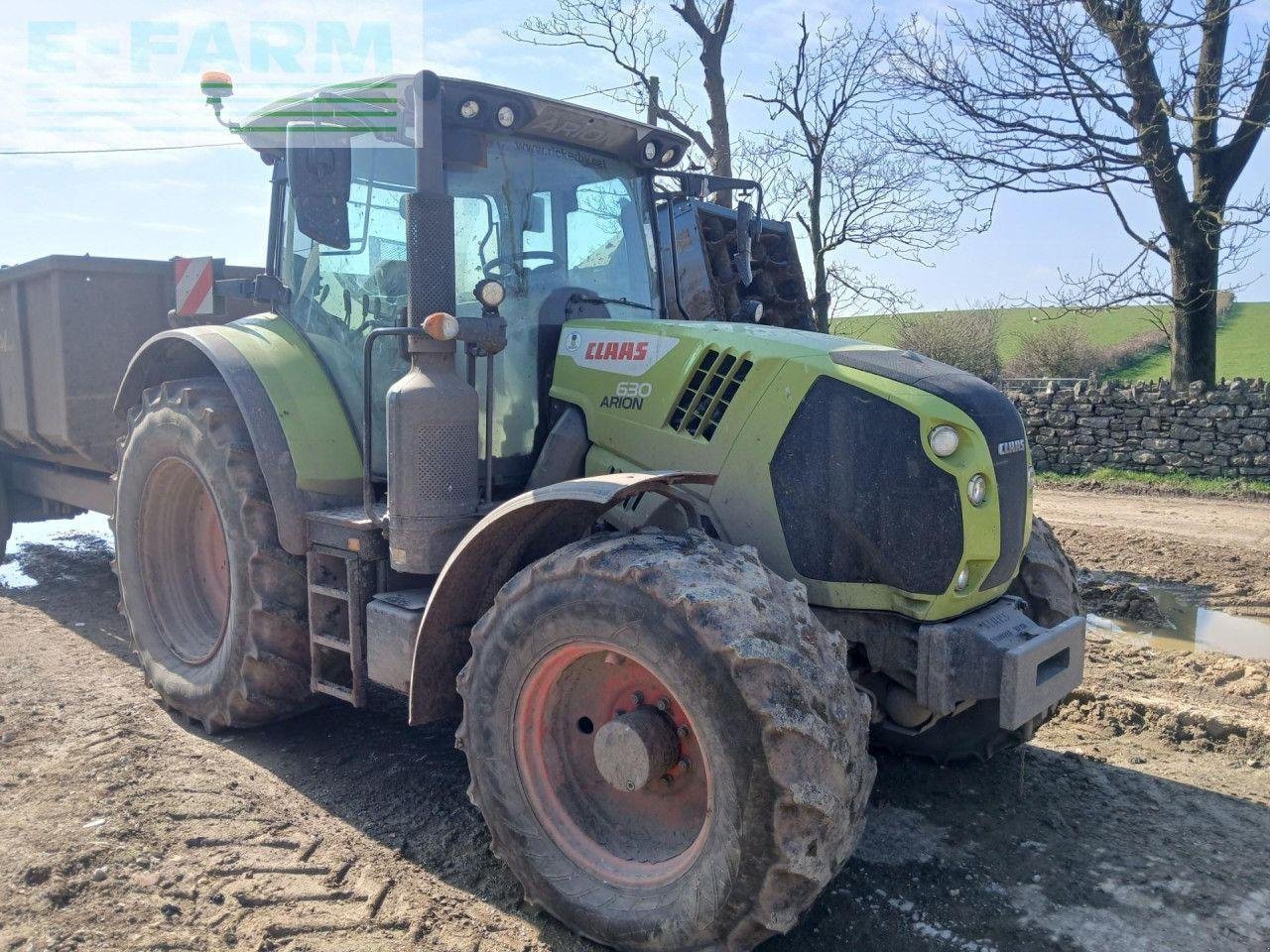 Traktor typu CLAAS ARION 630 CIS 50K CIS, Gebrauchtmaschine v WARTON, CARNFORTH (Obrázek 2)