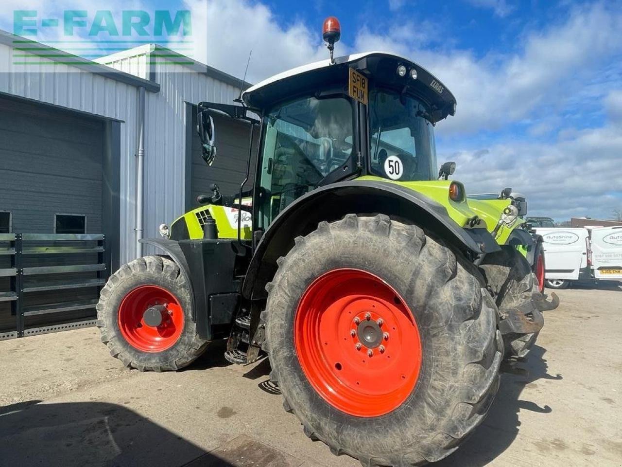 Traktor a típus CLAAS ARION 630 CIS, Gebrauchtmaschine ekkor: OLDMELDRUM, INVERURIE (Kép 3)