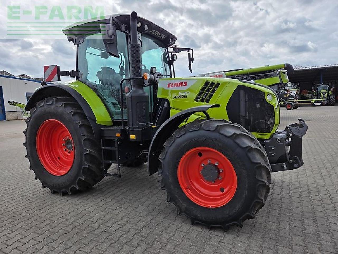 Traktor des Typs CLAAS arion 630 cis, Gebrauchtmaschine in NEUENDORF AM SPECK (Bild 3)