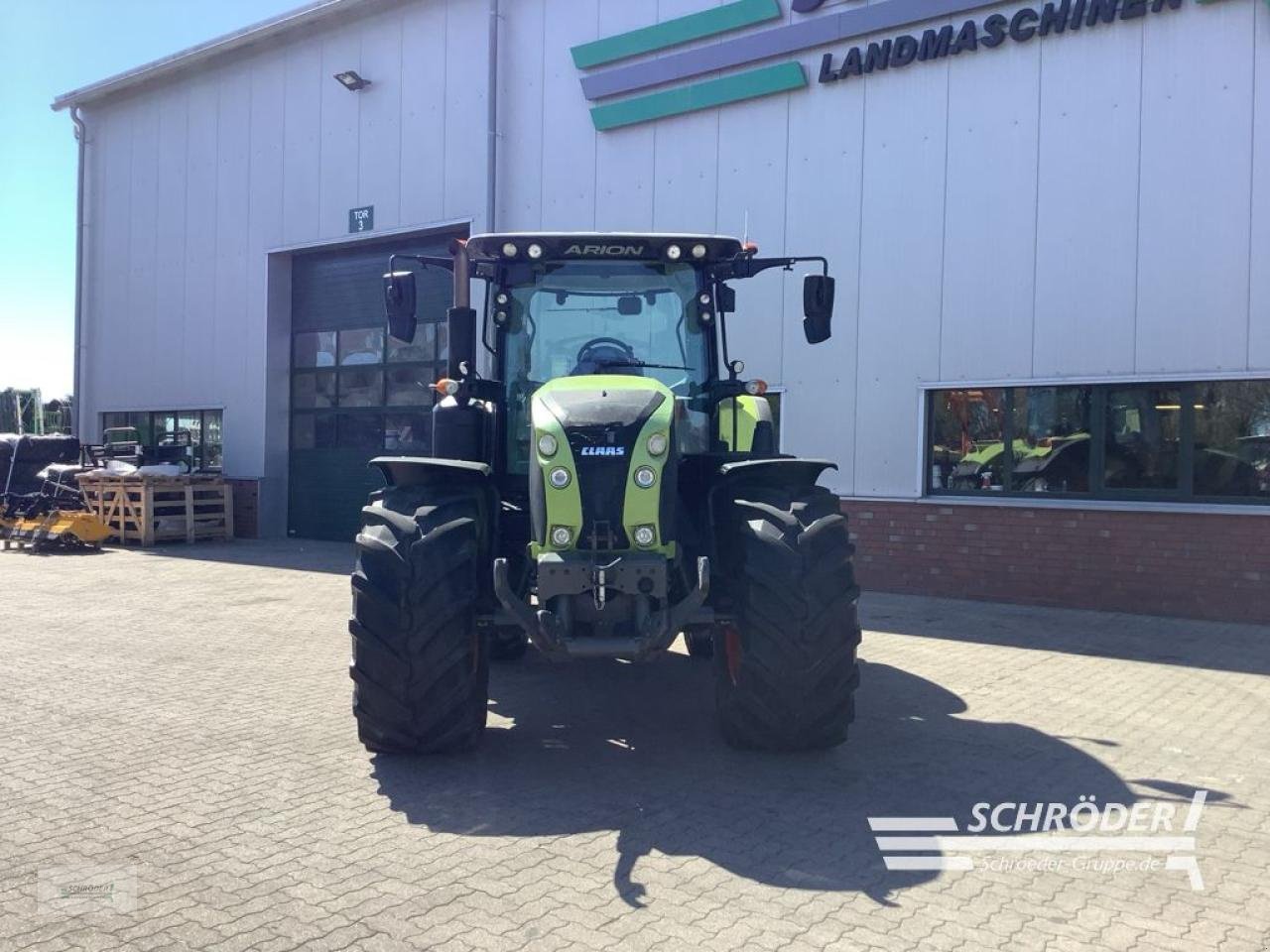 Traktor типа CLAAS ARION 630 CIS, Gebrauchtmaschine в Völkersen (Фотография 7)