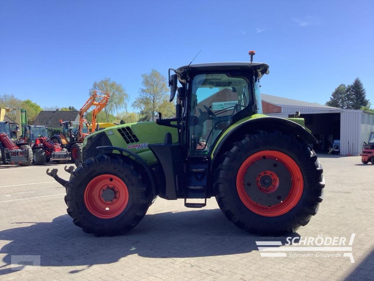 Traktor типа CLAAS ARION 630 CIS, Gebrauchtmaschine в Völkersen (Фотография 8)