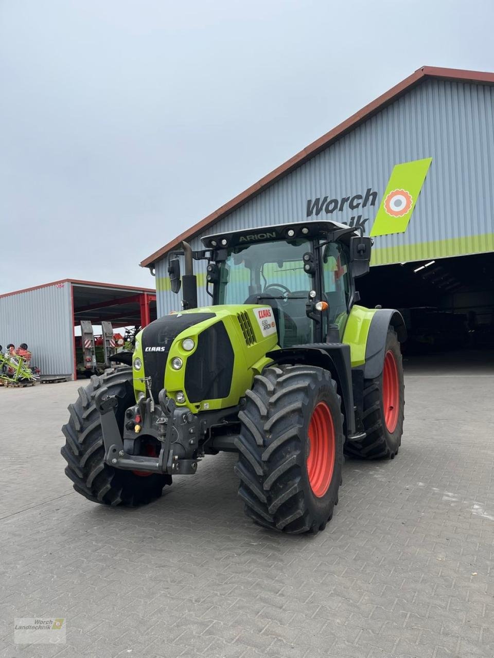 Traktor des Typs CLAAS Arion 630 CIS, Mietmaschine in Schora (Bild 1)