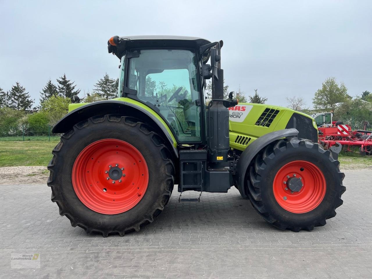 Traktor des Typs CLAAS Arion 630 CIS, Mietmaschine in Schora (Bild 4)