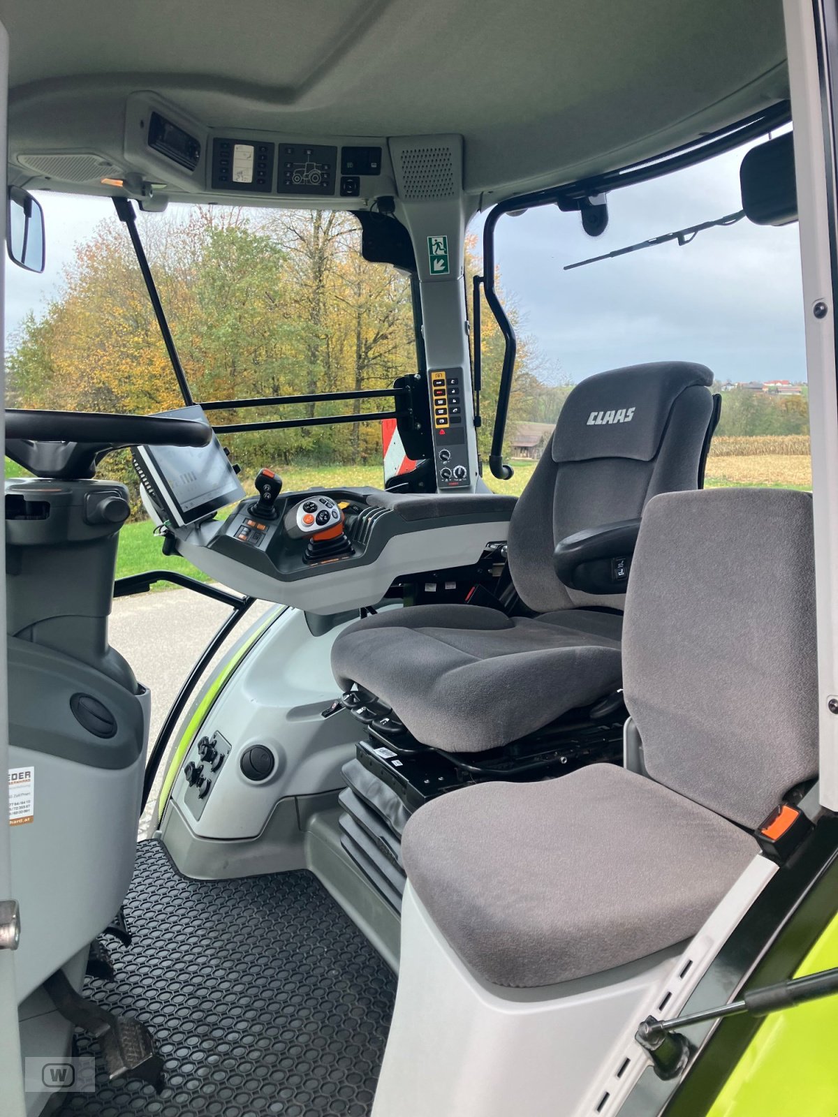 Traktor Türe ait CLAAS Arion 630 CMATIC CEBIS, Gebrauchtmaschine içinde Zell an der Pram (resim 21)