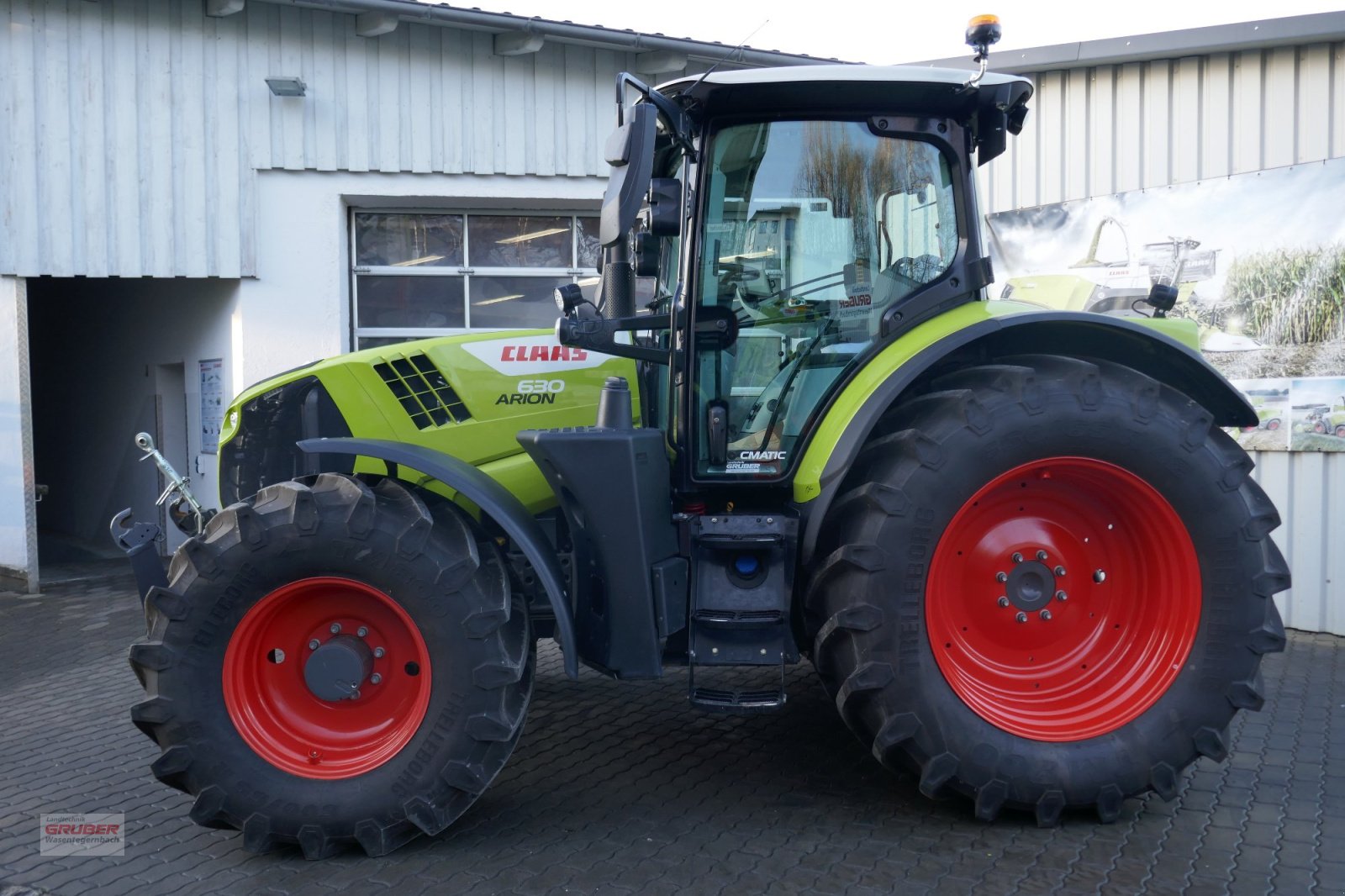 Traktor van het type CLAAS Arion 630 CMATIC CEBIS, Gebrauchtmaschine in Dorfen (Foto 9)