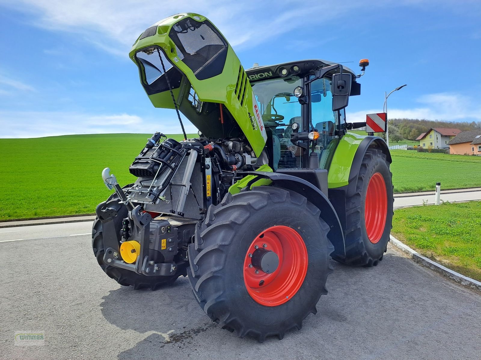 Traktor van het type CLAAS ARION 630 CMATIC CIS+ (gebrauchter ARION 600), Vorführmaschine in Kematen (Foto 7)