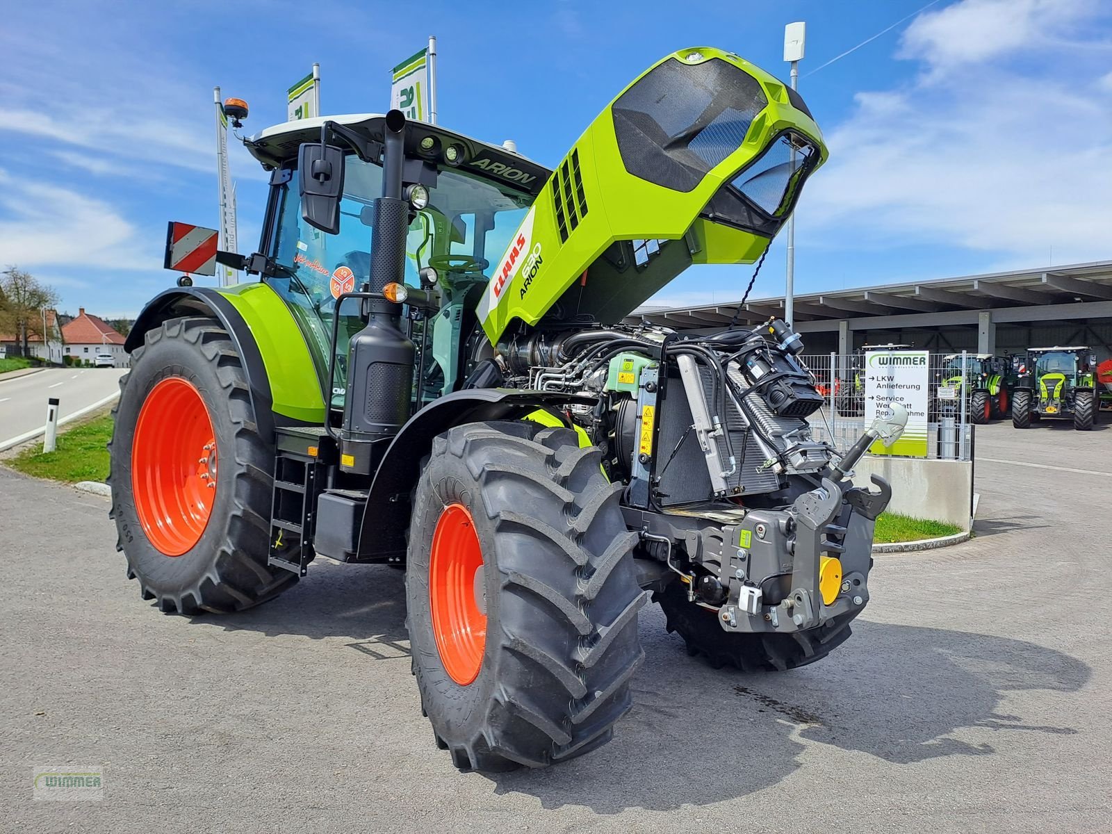 Traktor van het type CLAAS ARION 630 CMATIC CIS+ (gebrauchter ARION 600), Vorführmaschine in Kematen (Foto 5)