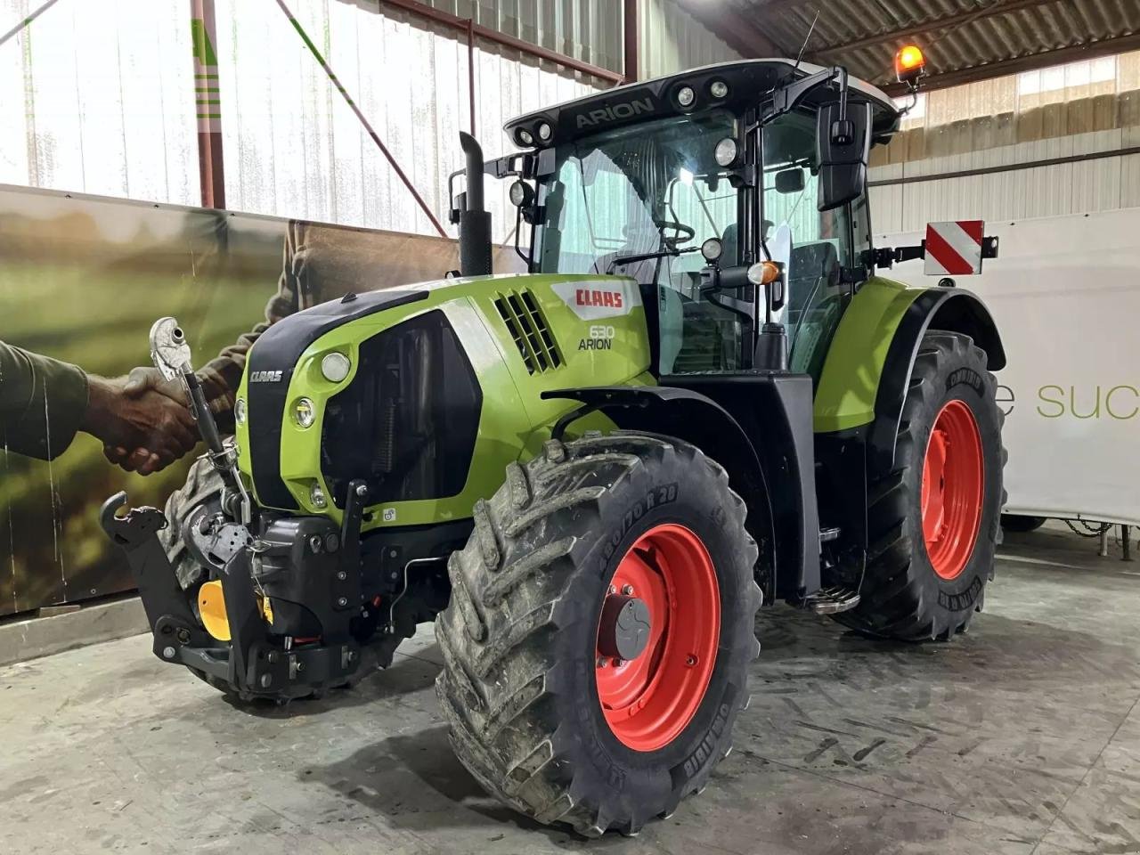 Traktor typu CLAAS arion 630, Gebrauchtmaschine w VAROIS-ET-CHAIGNOT (Zdjęcie 1)