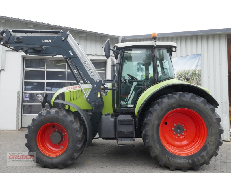 Traktor typu CLAAS Arion 640 CEBIS mit Quicke Frontlader Q66, Gebrauchtmaschine v Dorfen (Obrázek 1)