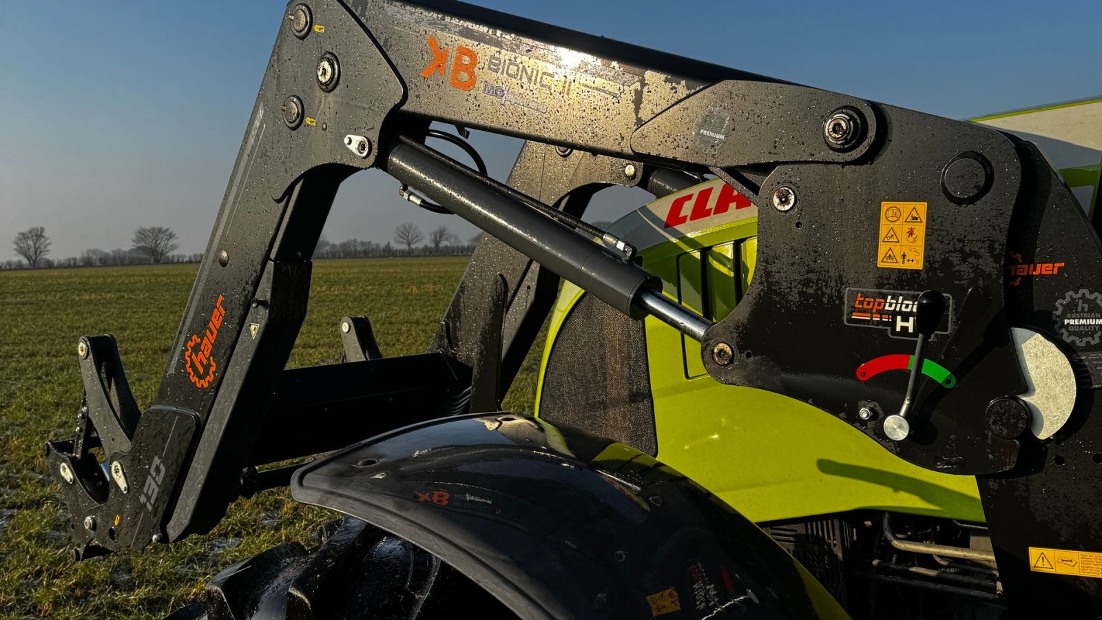 Traktor des Typs CLAAS ARION 640 CEBIS, Gebrauchtmaschine in Roslev (Bild 6)
