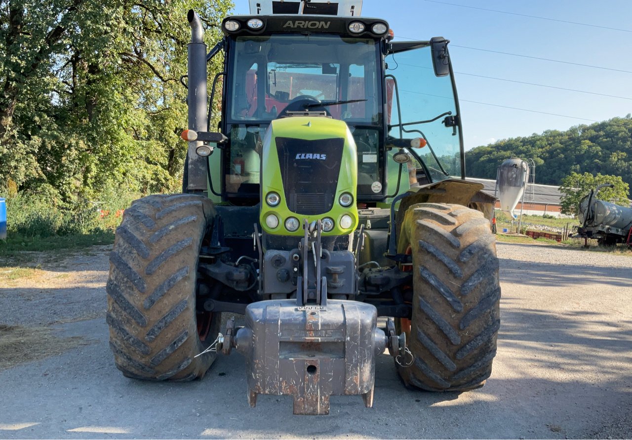 Traktor des Typs CLAAS ARION 640 cebis, Gebrauchtmaschine in MORLHON LE HAUT (Bild 5)