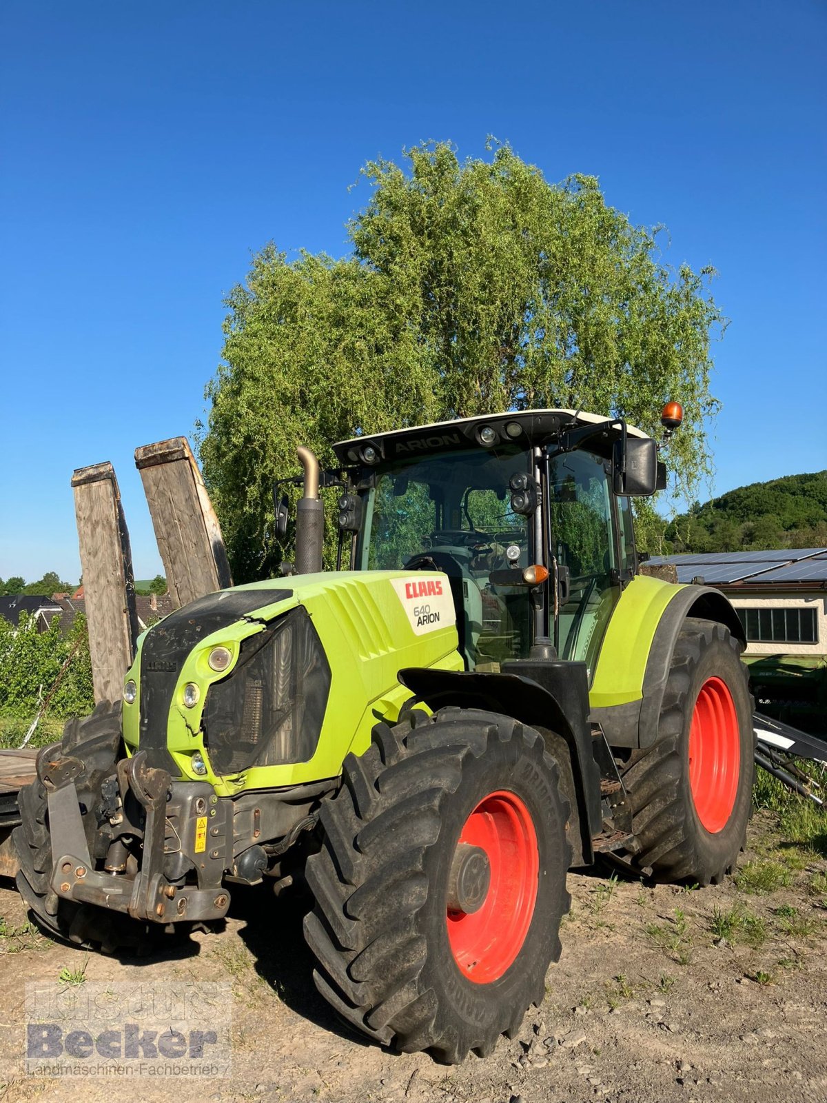 Traktor typu CLAAS Arion 640 CEBIS, Gebrauchtmaschine v Weimar-Niederwalgern (Obrázek 1)