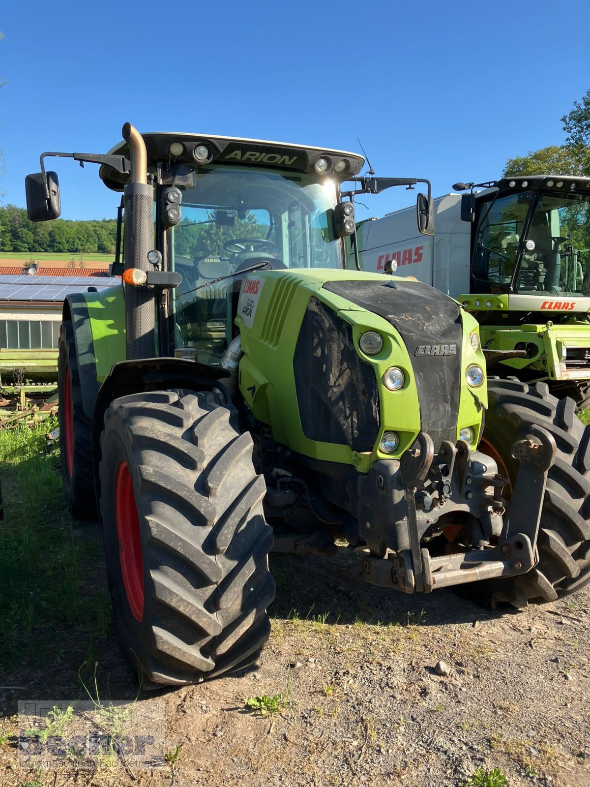 Traktor typu CLAAS Arion 640 CEBIS, Gebrauchtmaschine v Weimar-Niederwalgern (Obrázek 2)