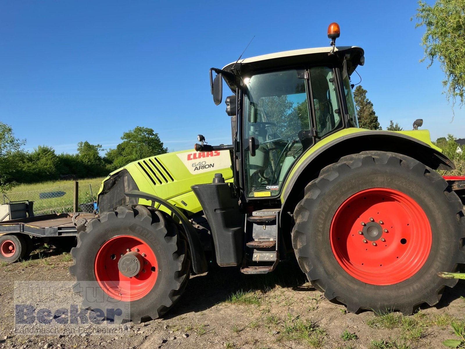 Traktor typu CLAAS Arion 640 CEBIS, Gebrauchtmaschine v Weimar-Niederwalgern (Obrázek 3)