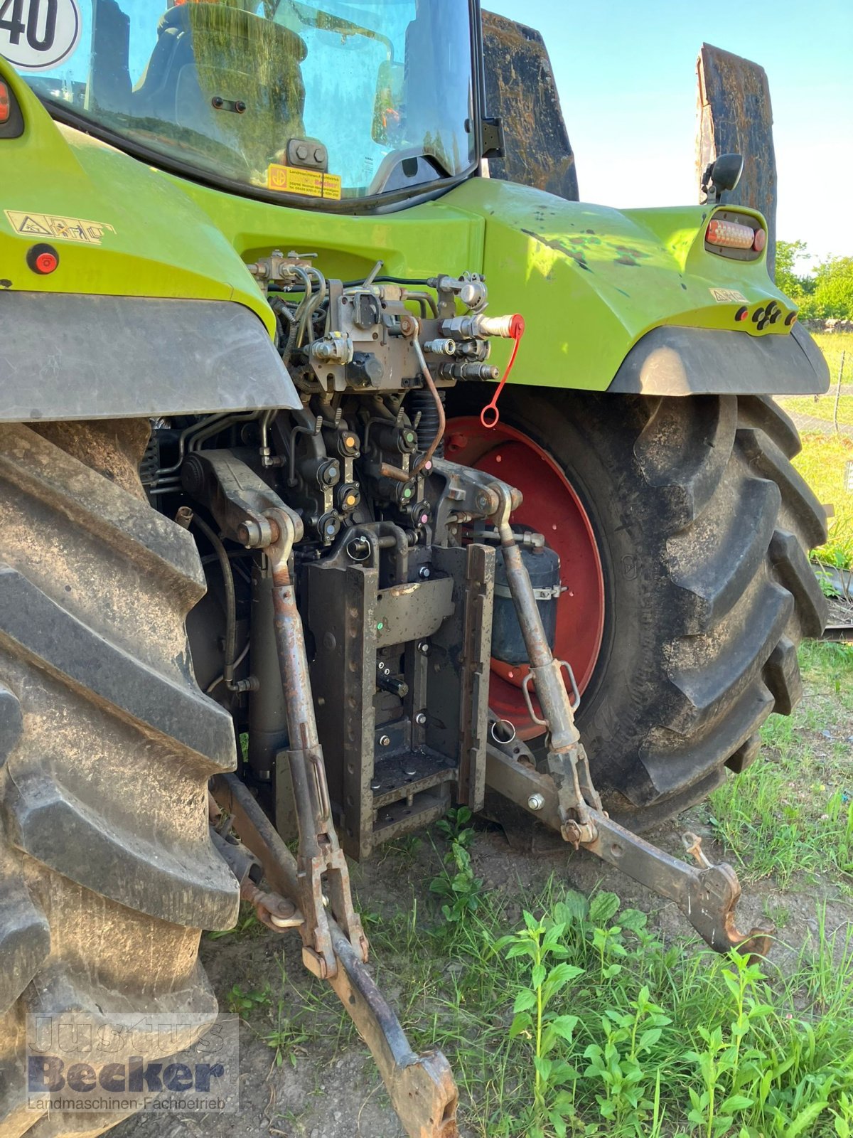 Traktor typu CLAAS Arion 640 CEBIS, Gebrauchtmaschine v Weimar-Niederwalgern (Obrázek 7)