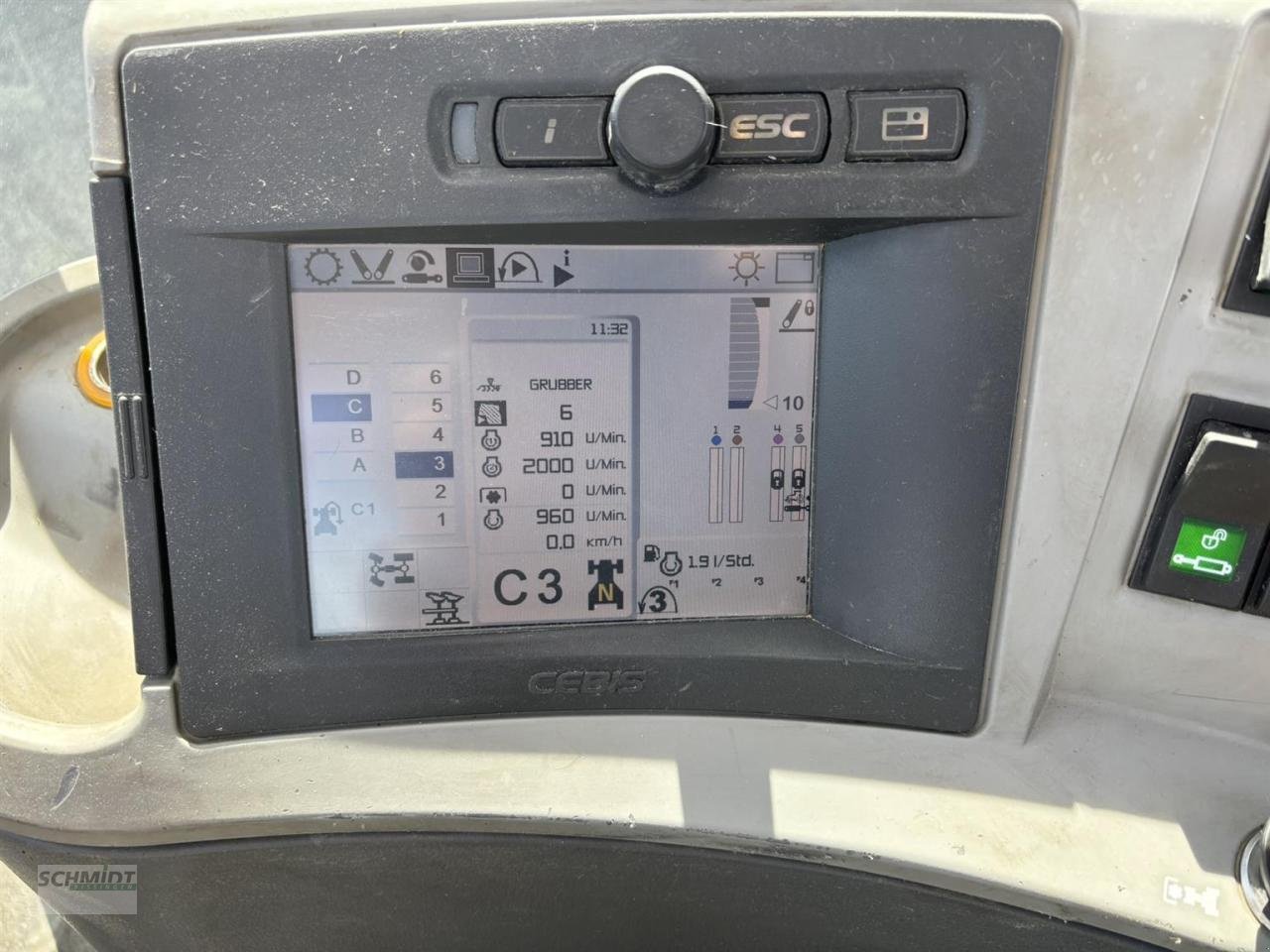 Traktor типа CLAAS Arion 640 Cebis, Gebrauchtmaschine в Herbrechtingen (Фотография 17)