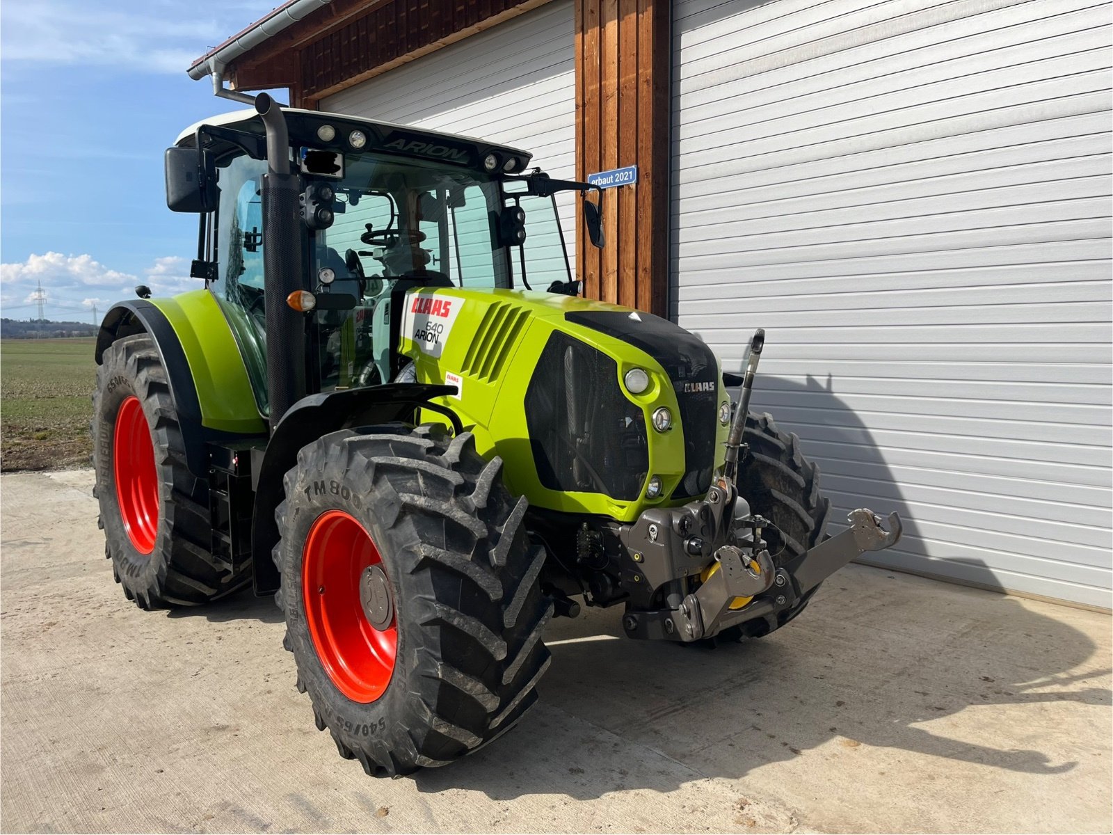 Traktor van het type CLAAS Arion 640 CEBIS, Gebrauchtmaschine in Jettingen (Foto 1)