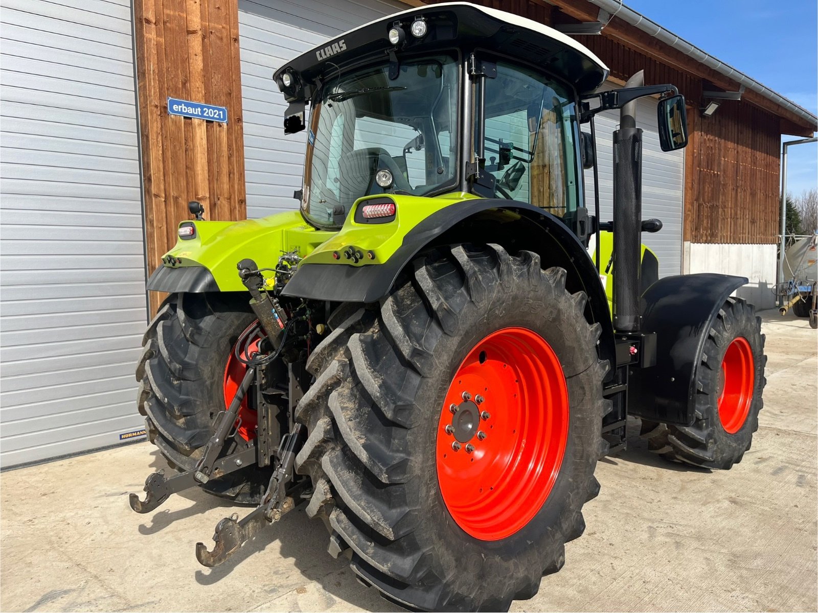 Traktor van het type CLAAS Arion 640 CEBIS, Gebrauchtmaschine in Jettingen (Foto 4)