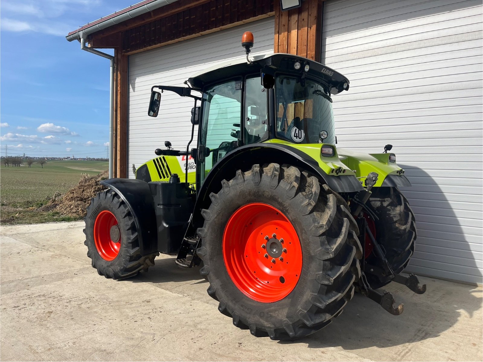 Traktor van het type CLAAS Arion 640 CEBIS, Gebrauchtmaschine in Jettingen (Foto 7)
