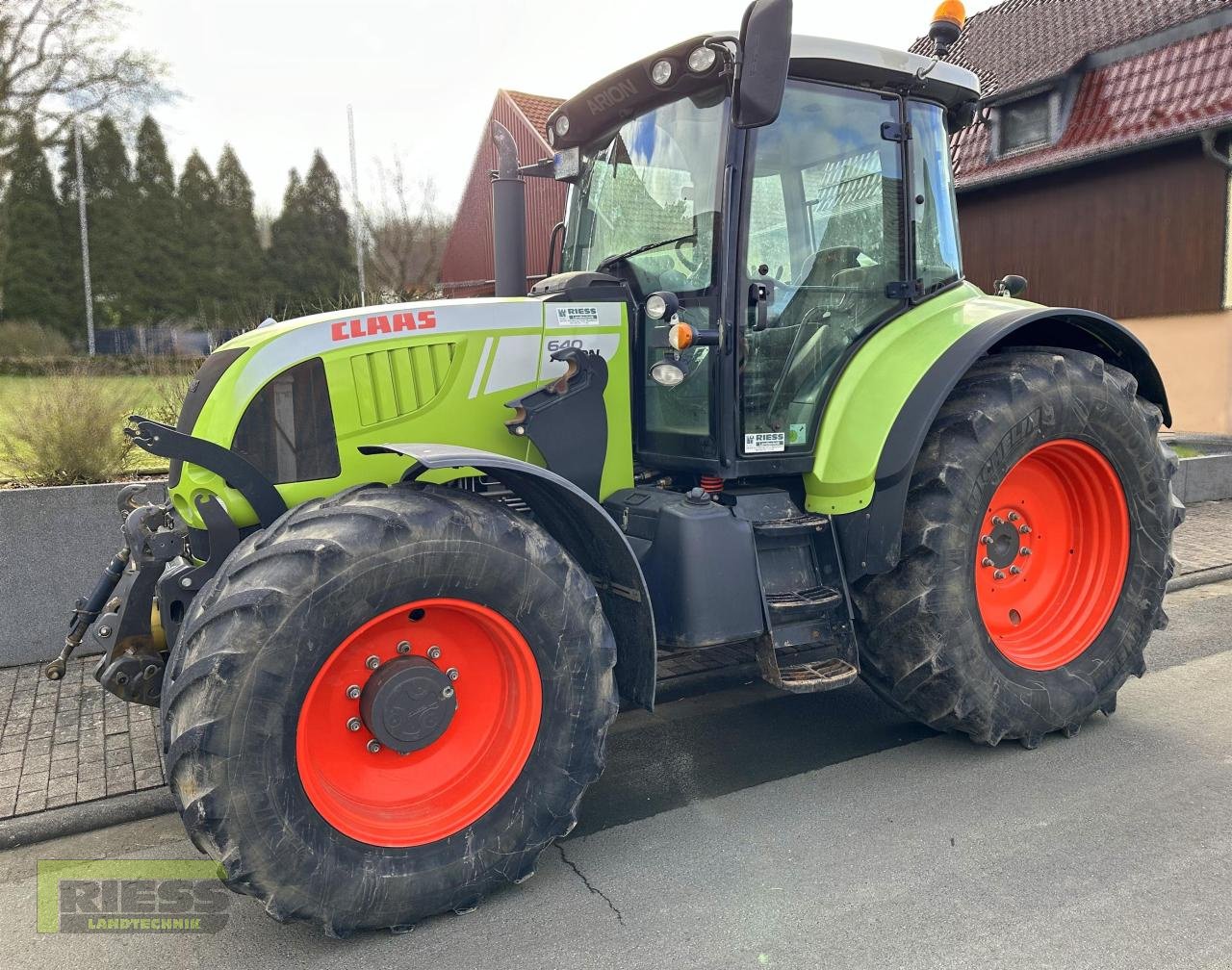 Traktor des Typs CLAAS ARION 640 CIS A19, Gebrauchtmaschine in Homberg (Ohm) - Maulbach (Bild 1)