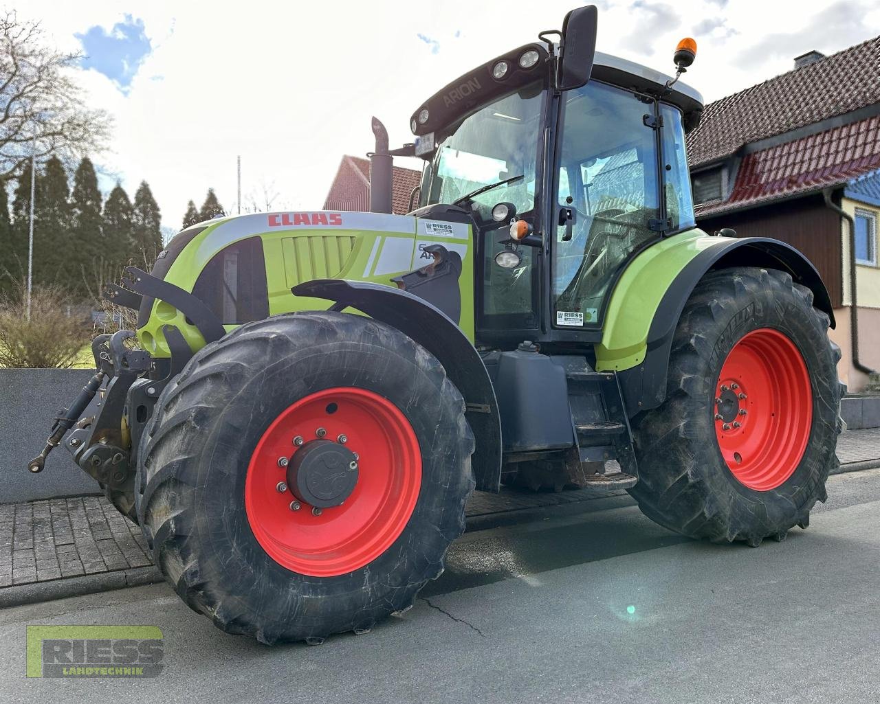 Traktor des Typs CLAAS ARION 640 CIS A19, Gebrauchtmaschine in Homberg (Ohm) - Maulbach (Bild 20)