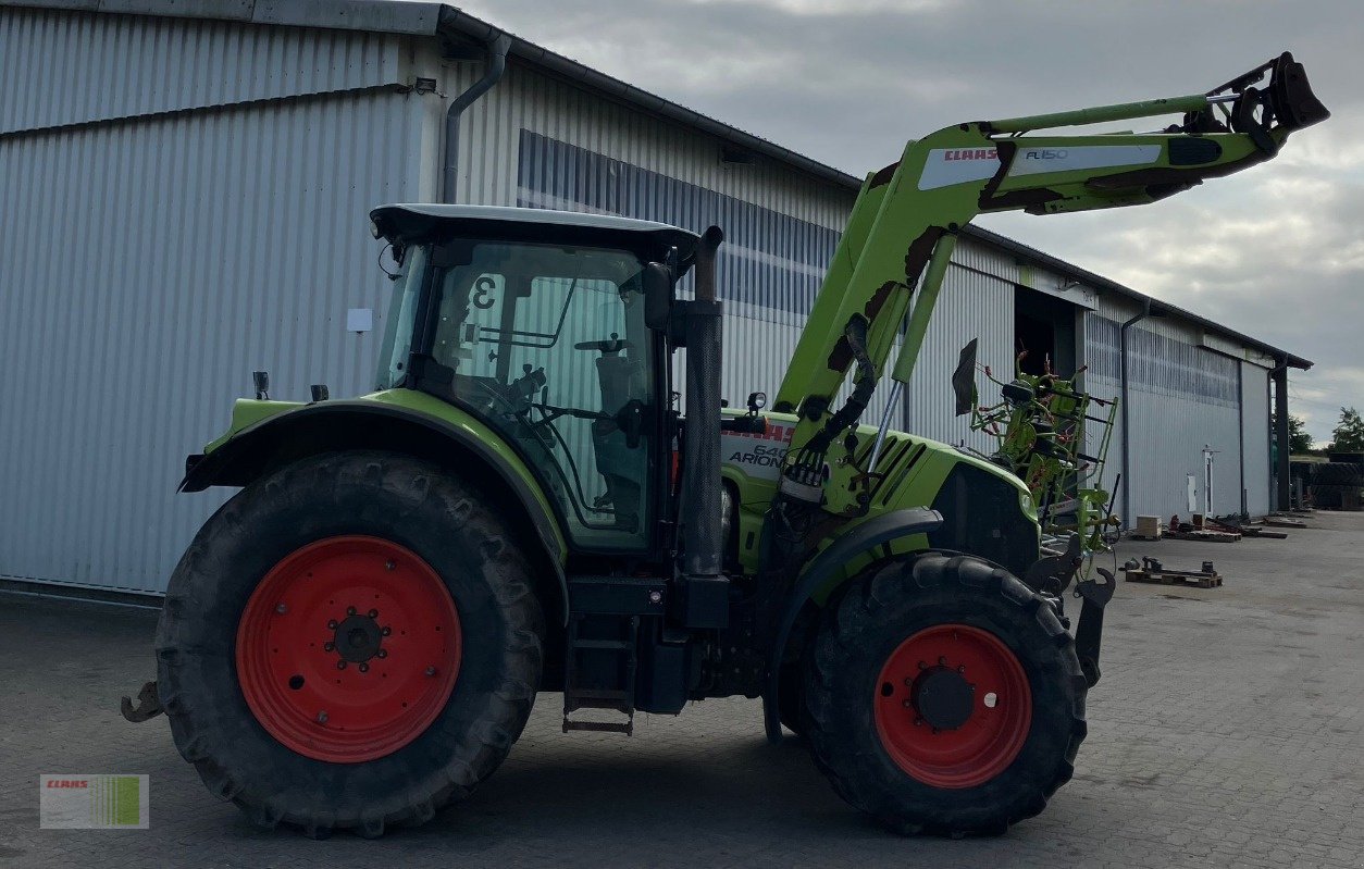 Traktor typu CLAAS ARION 640 CIS HEXASHIFT, Gebrauchtmaschine w Risum-Lindholm (Zdjęcie 4)