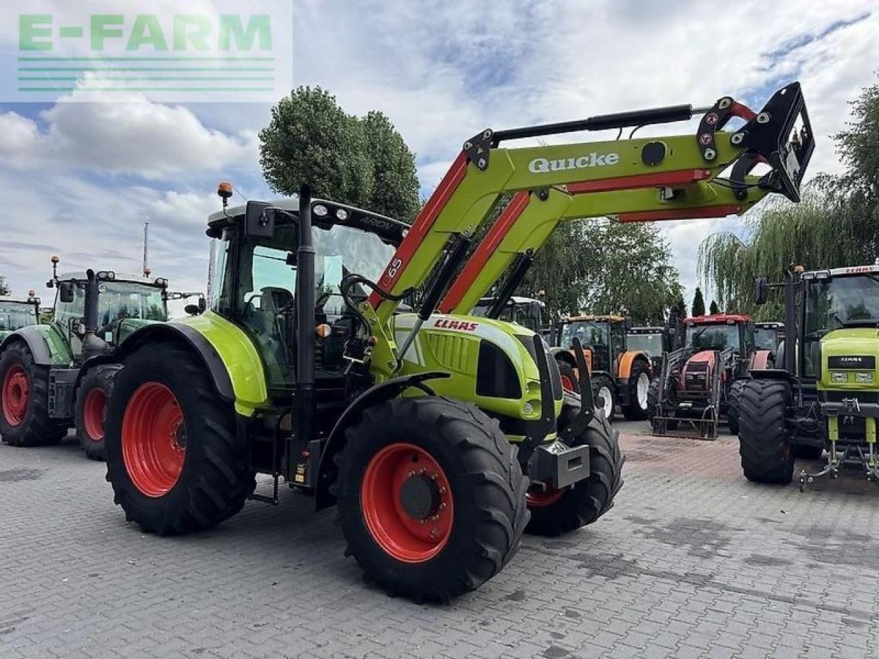 Traktor του τύπου CLAAS arion 640 cis + quicke q65 CIS, Gebrauchtmaschine σε DAMAS?AWEK (Φωτογραφία 4)