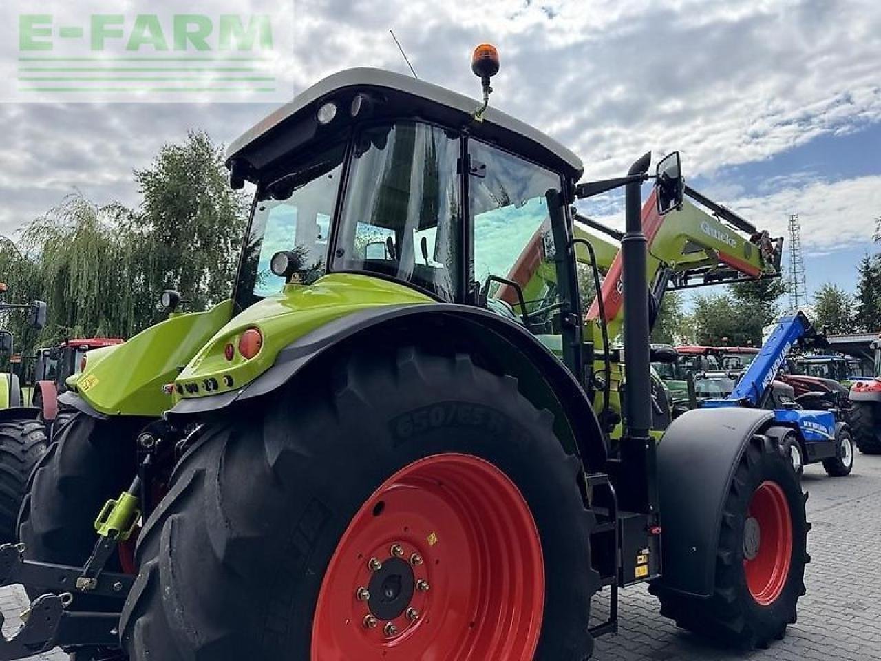 Traktor του τύπου CLAAS arion 640 cis + quicke q65 CIS, Gebrauchtmaschine σε DAMAS?AWEK (Φωτογραφία 21)