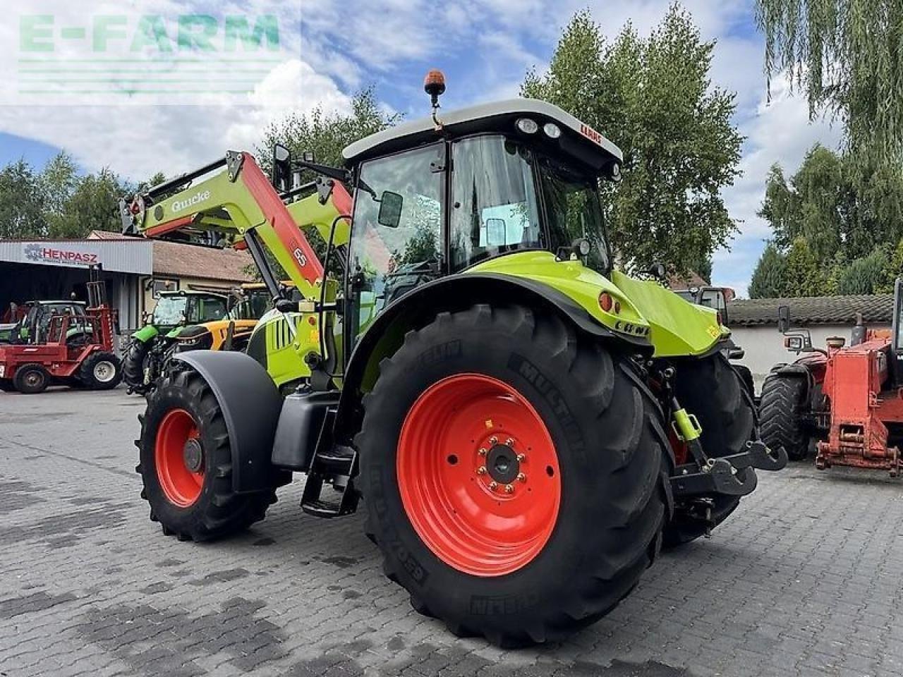 Traktor типа CLAAS arion 640 cis + quicke q65 CIS, Gebrauchtmaschine в DAMAS?AWEK (Фотография 9)