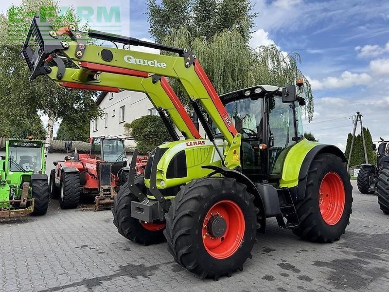 Traktor типа CLAAS arion 640 cis + quicke q65 CIS, Gebrauchtmaschine в DAMAS?AWEK (Фотография 10)