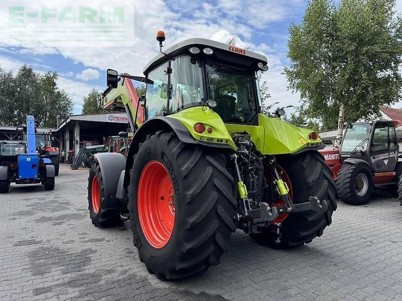 Traktor Türe ait CLAAS arion 640 cis + quicke q65 CIS, Gebrauchtmaschine içinde DAMAS?AWEK (resim 8)