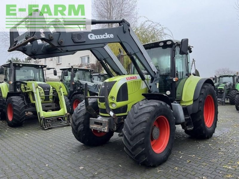 Traktor a típus CLAAS arion 640 cis + quicke q65, Gebrauchtmaschine ekkor: DAMAS?AWEK (Kép 1)