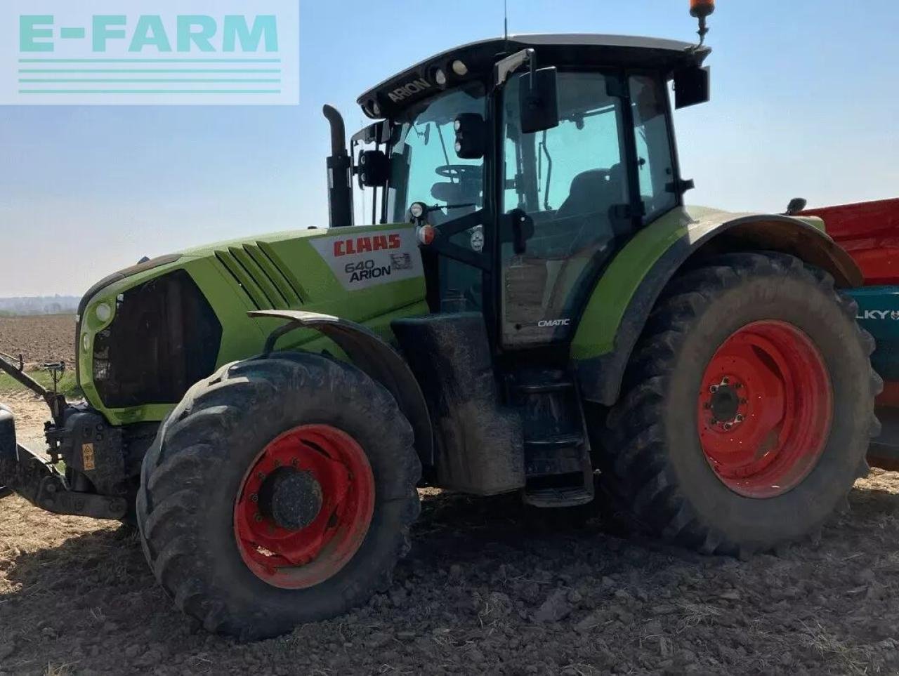 Traktor typu CLAAS arion 640 cmatic cebis, Gebrauchtmaschine v PLOUIGNEAU (Obrázek 1)
