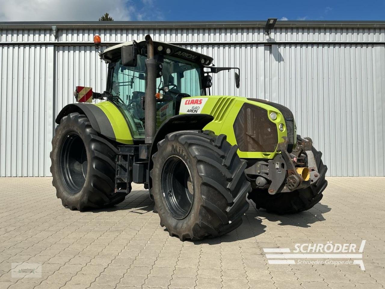 Traktor Türe ait CLAAS ARION 640 HEXASHIFT, Gebrauchtmaschine içinde Hemmoor (resim 1)